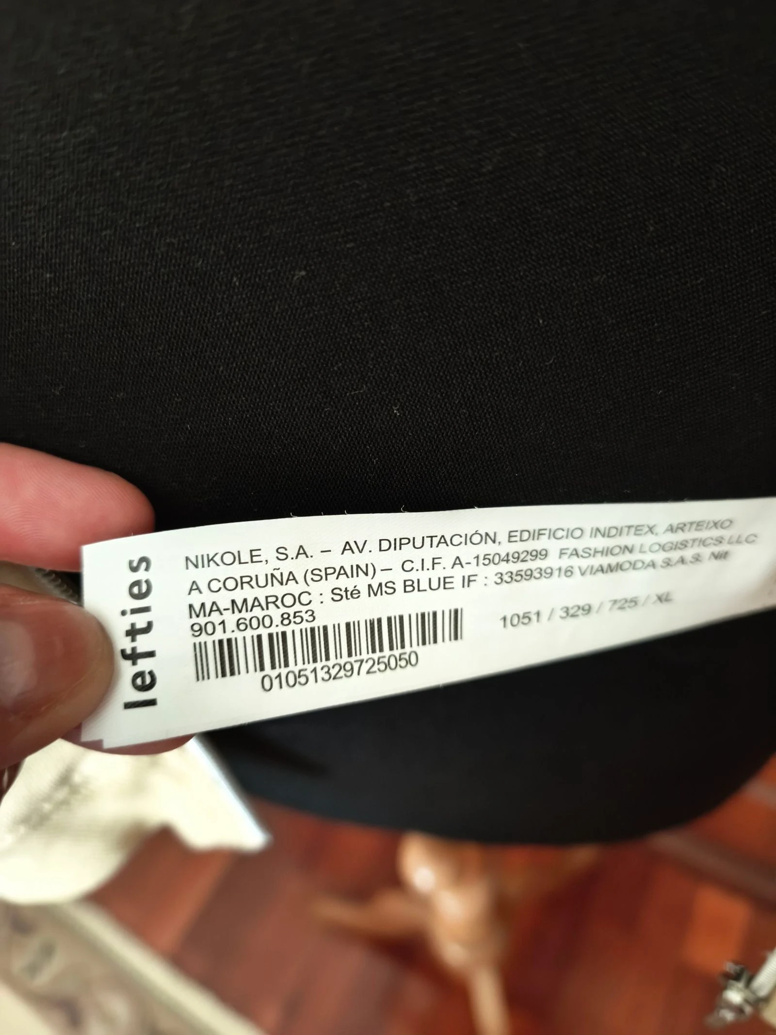 Chaqueta con Capucha Lefties XL Amarilla / Sweat à Capuche – photo 6